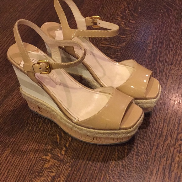 Prada Platform Espadrilles 38.5 - Picture 2 of 7